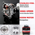 High Speed 4500W Portable Juicer Blender Mixer Grinder with OEM Support